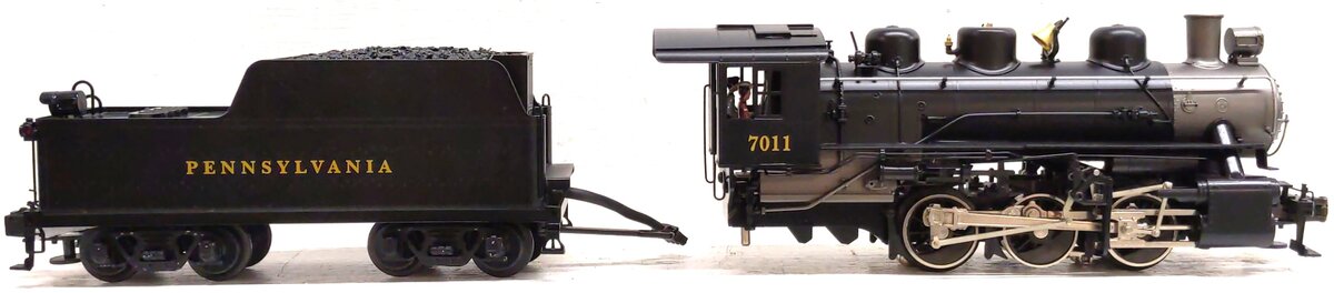Weaver O Scale BRASS PRR USRA 0-6-0 Steam Switcher & Tender #7011 VG/Box