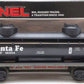 Lionel 6-16104 O Gauge Santa Fe 2-Dome Tank Car #16104 EX/Box