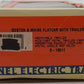 Lionel 6-16911 O Gauge Boston & Maine Flatcar with Piggyback Trailer LN/Box