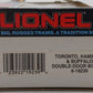 Lionel 6-19239 O Gauge Toronto, Hamilton, & Buffalo Double-Door Boxcar LN/Box