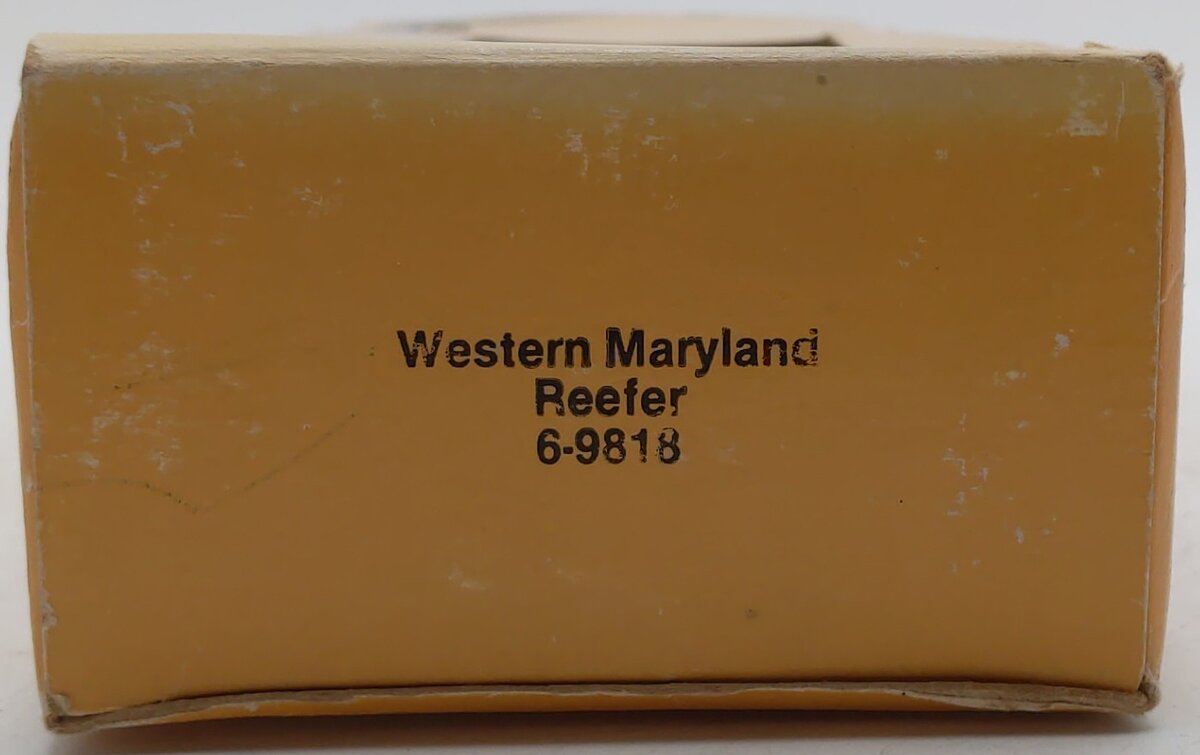 Lionel 6-9818 O Gauge Western Maryland Reefer Car LN/Box