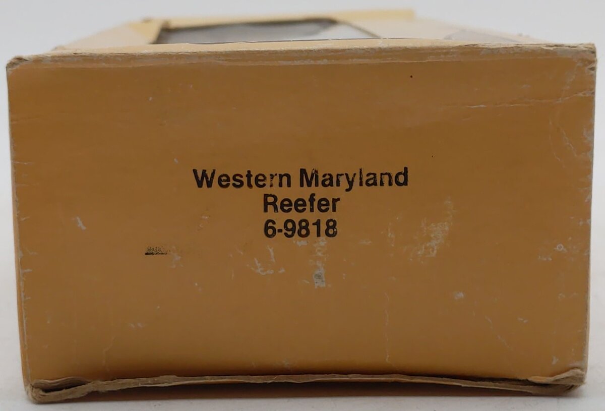 Lionel 6-9818 O Gauge Western Maryland Reefer Car LN/Box