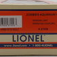 Lionel 6-37056 O Gauge Zombie Aquarium Car LN/Box