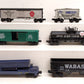Lionel & Other O Gauge Assorted Freight Cars [6] VG