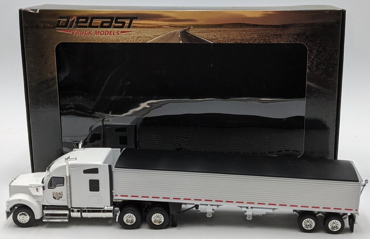 Tonkin 1:50 Diecast Kenworth W990 w/Sleeper Grain Trailer NIB