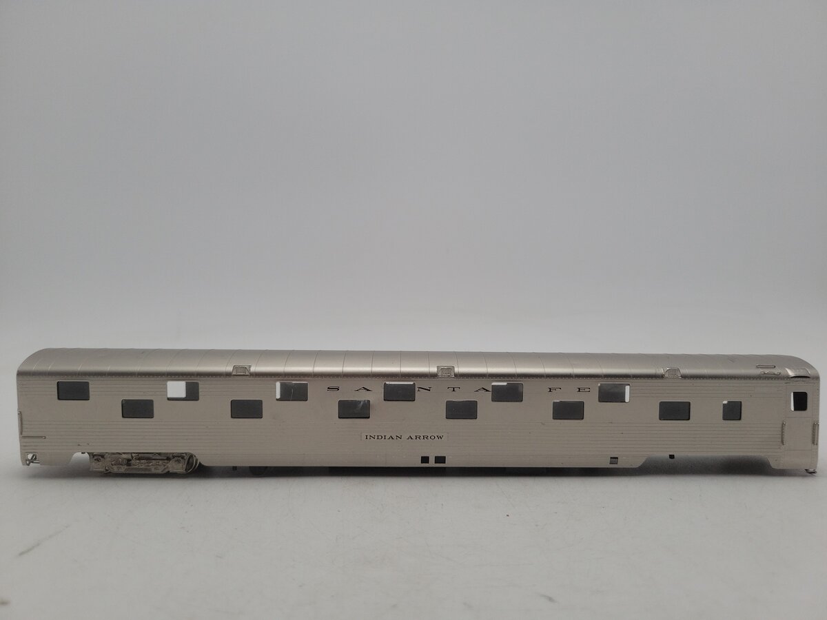 HO Scale BRASS Santa Fe "Indian Arrow" Sleeper Car VG