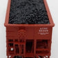 Bluford Shops 14451 N Atchison Topeka Santa Fe 14-Panel 3-Bay Hopper Car #80305 LN/Box