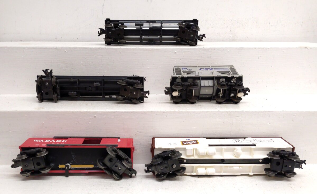 Lionel & Other O Gauge Modified Assorted Freight Cars [5] VG