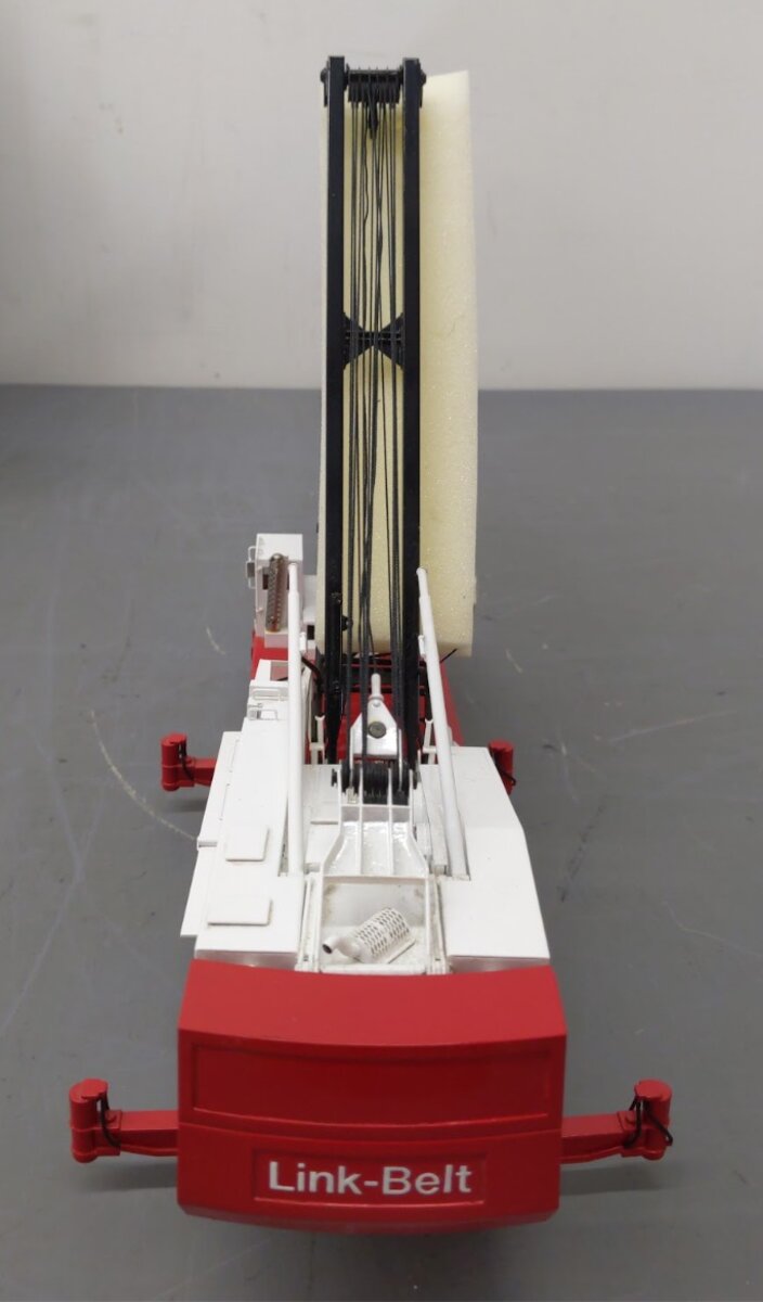 CCM HC268 1:48 Scale White / Red Link Belt FMC Truck Crane Brass Model EX/Box