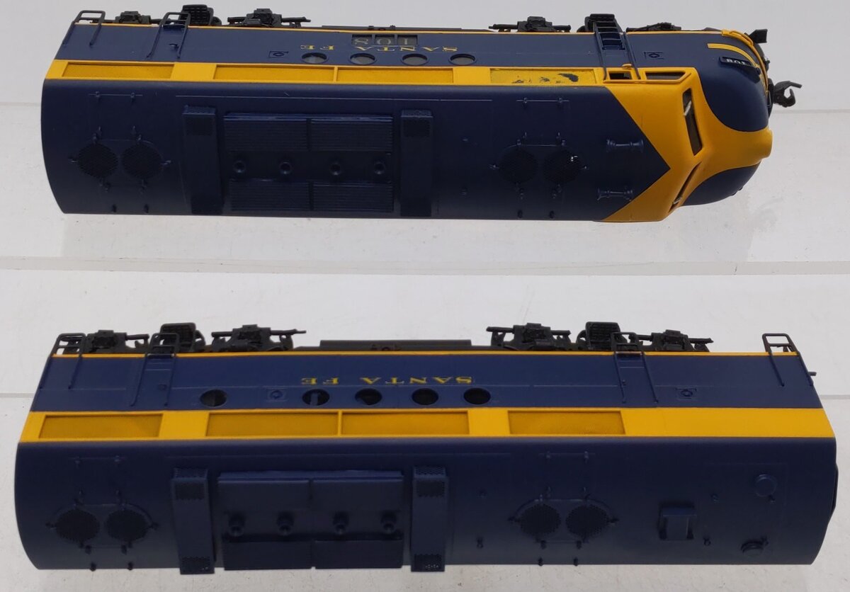 Hallmark Models BRASS HO Santa Fe FT A&B Dual-Powered Diesel Locomotives VG/Box
