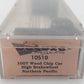 Deluxe Innovations 10510 N Scale Weathered NP 100t Wood Chip Car #119873 VG/Box