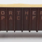 Deluxe Innovations 10510 N Scale Weathered NP 100t Wood Chip Car #119873 VG/Box