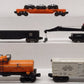 Lionel Vintage O Freight Cars: 3482, 6315, 6362, 6462, 6560 [5] VG