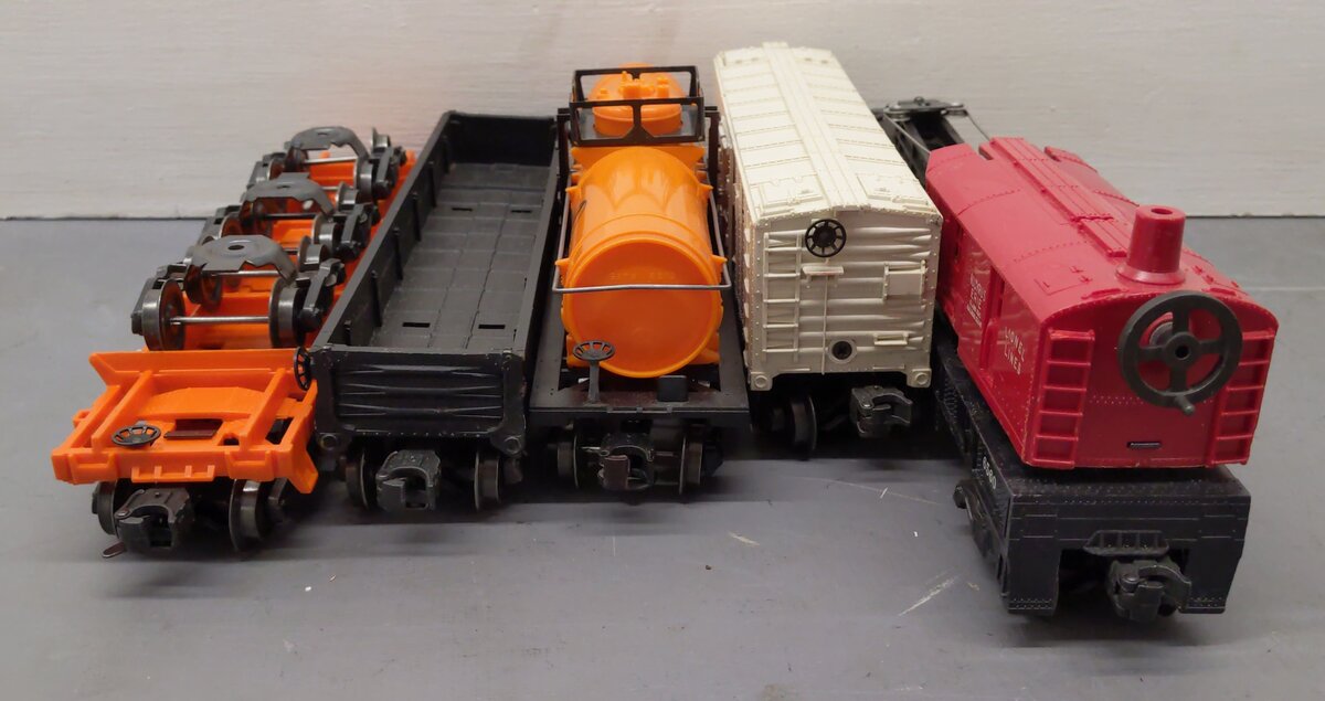 Lionel Vintage O Freight Cars: 3482, 6315, 6362, 6462, 6560 [5] VG