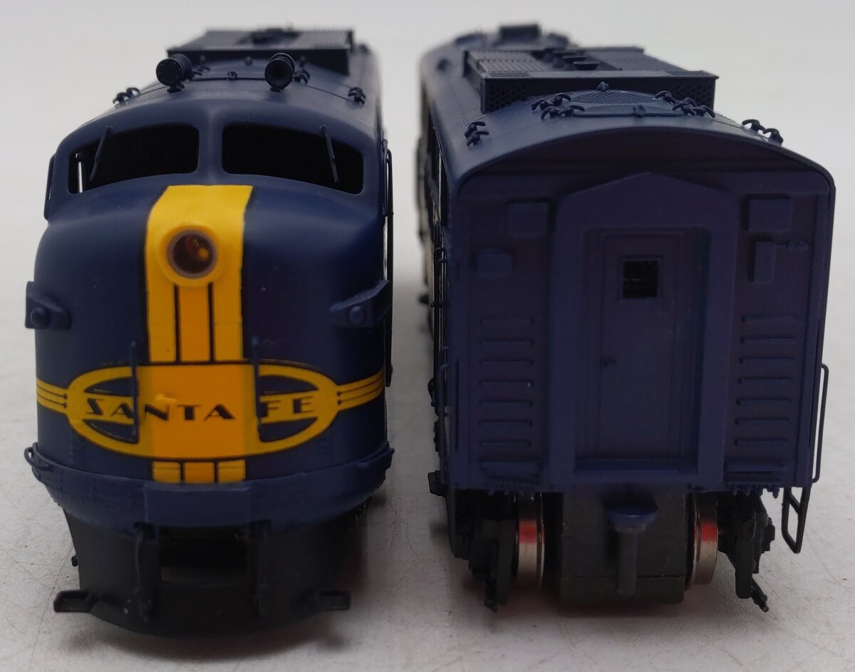 Hallmark Models HO BRASS Santa Fe FT A & B Dual-Powered Diesel Set (Painted)/Box
