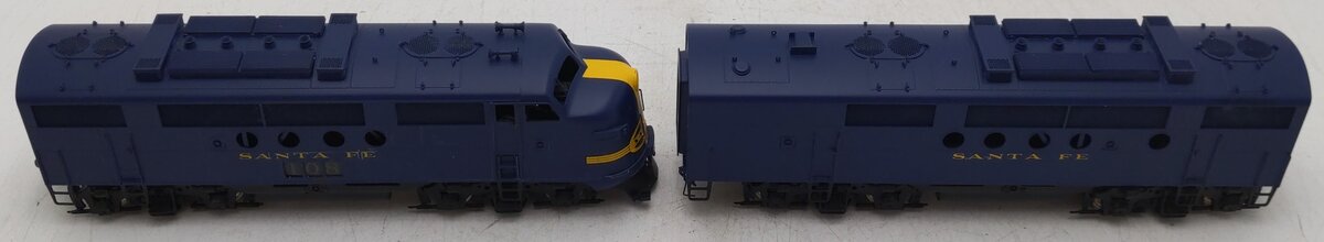 Hallmark Models HO BRASS Santa Fe FT A & B Dual-Powered Diesel Set (Painted)/Box