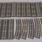 American Flyer 726 & 727 S Gauge Vintage Rubber Roadbeds w/ Track [20] VG