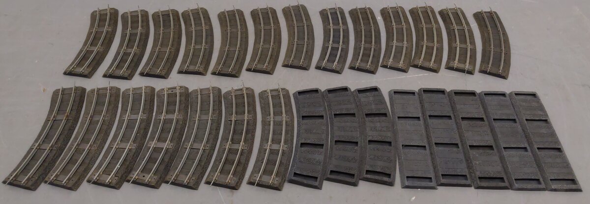 American Flyer 726 & 727 Vintage S Rubber Roadbeds With & Without Track [28] VG