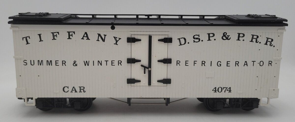 LGB 4074-B02 G Scale Tiffany Reefer Car #4074 EX