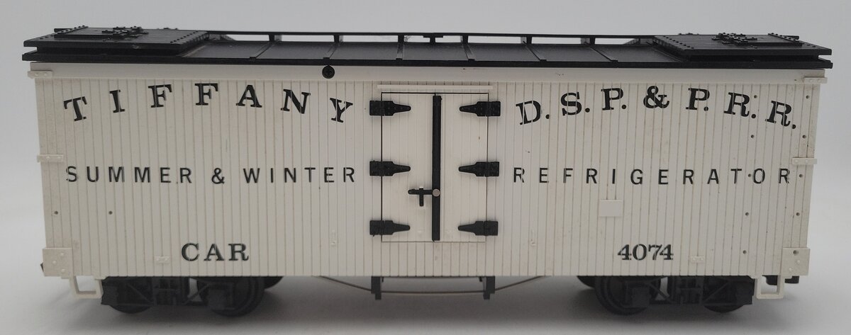 LGB 4074-B02 G Scale Tiffany Reefer Car #4074 EX