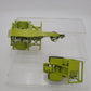 RR Models 454 1:50 Scale Euclid Southwest Vibrant Green 3 Drum Compactor W/Blade EX/Box