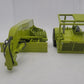 RR Models 454 1:50 Scale Euclid Southwest Vibrant Green 3 Drum Compactor W/Blade EX/Box