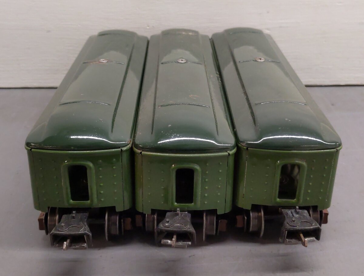 Lionel Vintage O Gauge Passenger Cars: 2640, 2640, 2641 [3] VG/Box