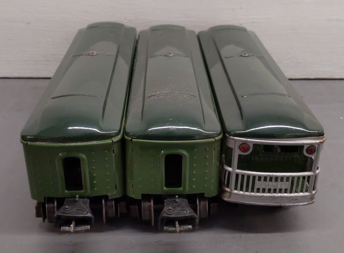 Lionel Vintage O Gauge Passenger Cars: 2640, 2640, 2641 [3] VG/Box