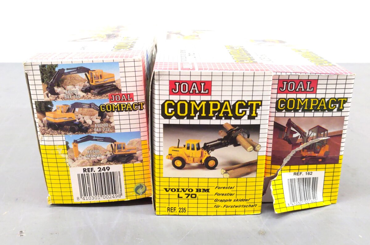 Joal Assorted Diecast Construction Toys [3] LN