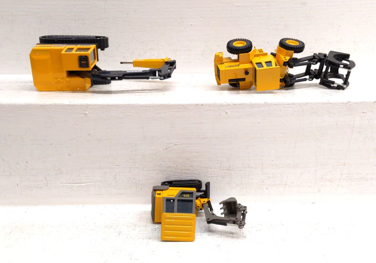 Joal Assorted Diecast Construction Toys [3] LN