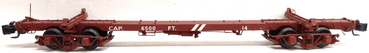 AMS AM32-151 1:20.3 Scale Westside Long Logging Car #14 EX/Box