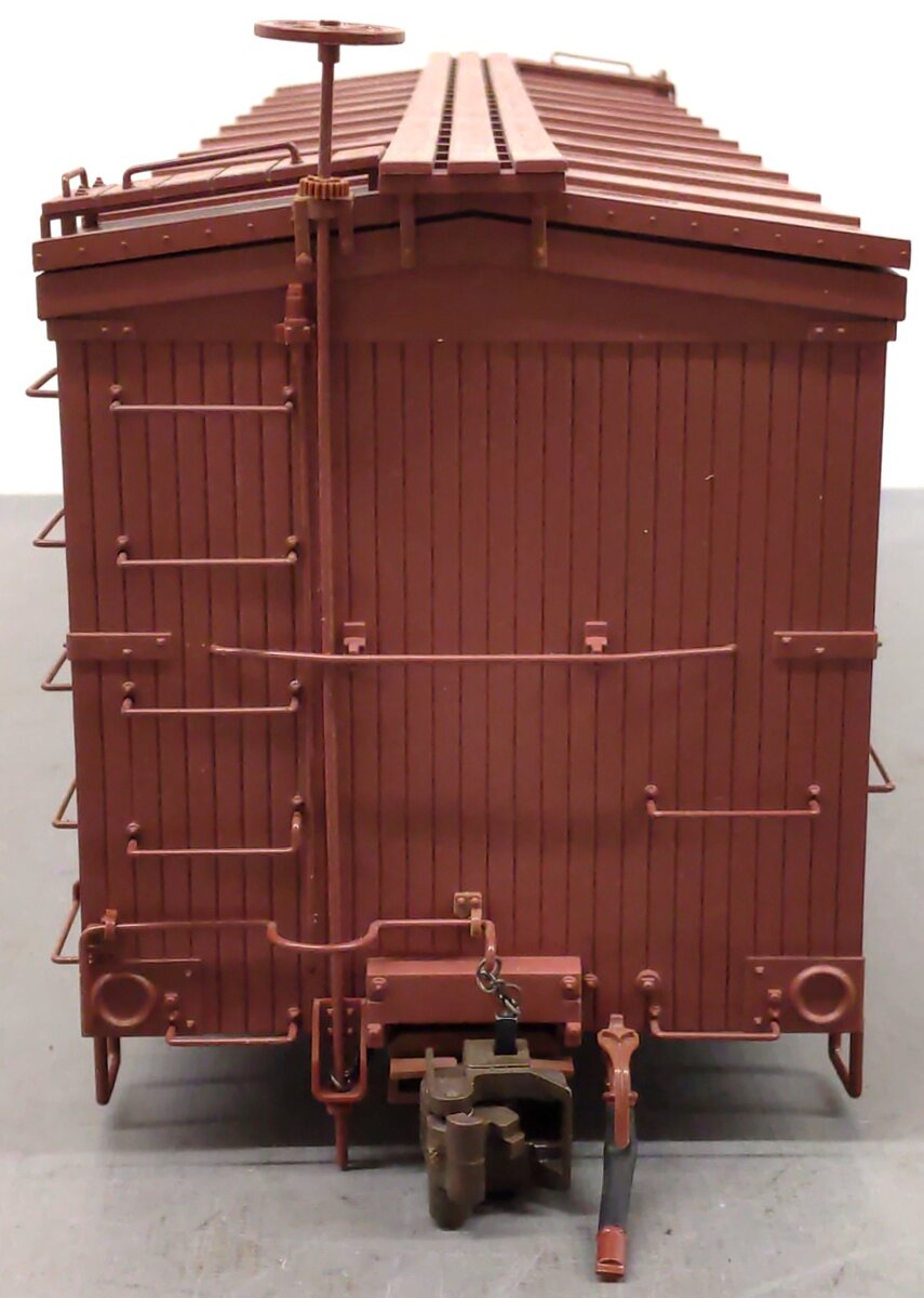 Bachmann 88699 1:20.3 Scale Undecorated Box Car w/Murphy Roof & Data VG