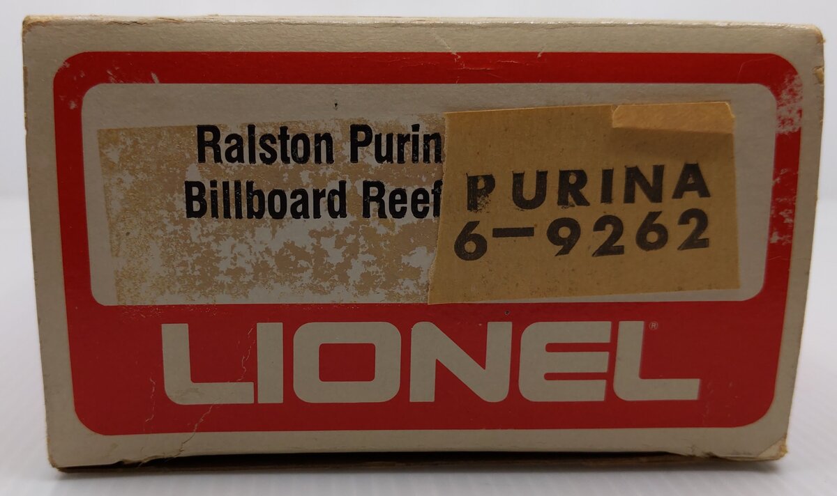 Lionel 6-9262 O Gauge Ralston Purina Checkerboard Quad Hopper LN/Box