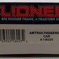 Lionel 6-16023 O Gauge Amtrak Streamlined Passenger Car #16023 EX/Box