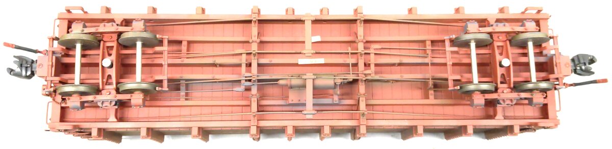 AMS 1541 G Scale Custom Weathered Denver & Rio Grande Western High Side Gondola/Box