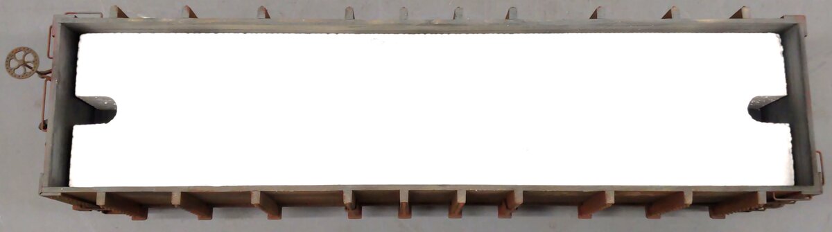 AMS 1541 G Scale Custom Weathered Denver & Rio Grande Western High Side Gondola/Box
