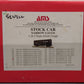 AMS AM31-215 1:20.3 Scale Custom Weathered D&RGW Narrow Gauge Stock Car #5536/Box