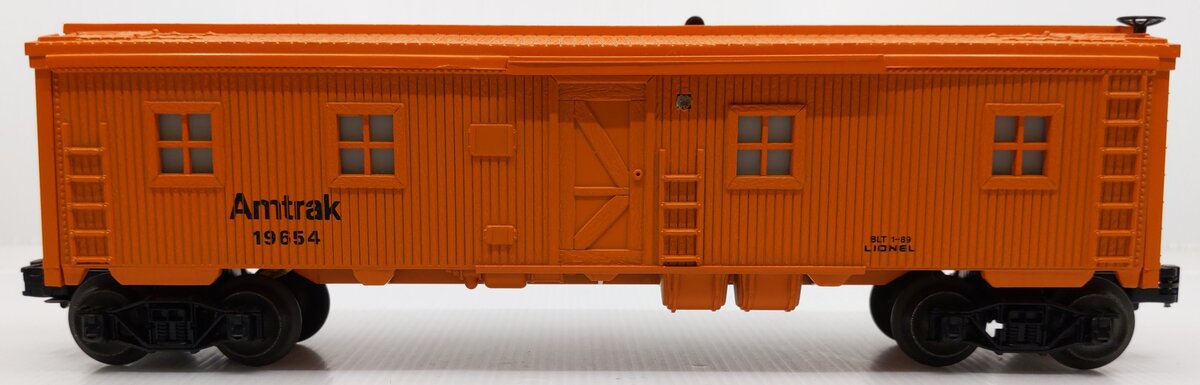 Lionel 6-19654 O Gauge Amtrak Bunk Car W/ Lighted Interior #19654 VG/Box