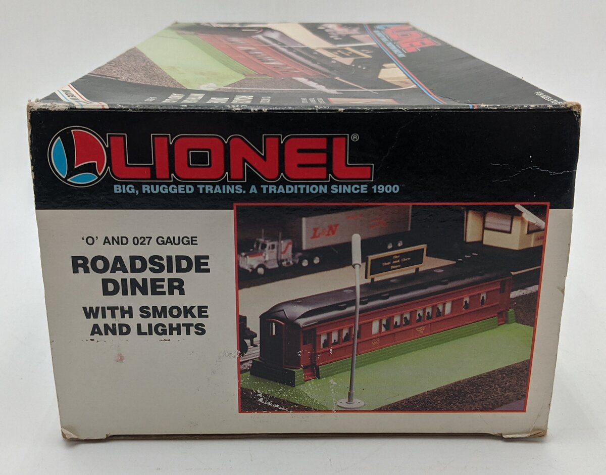Lionel 6-12802 O Gauge Roadside Diner w/Smoke & Lights LN/Box