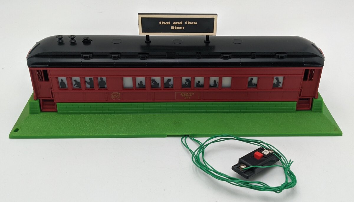 Lionel 6-12802 O Gauge Roadside Diner w/Smoke & Lights LN/Box