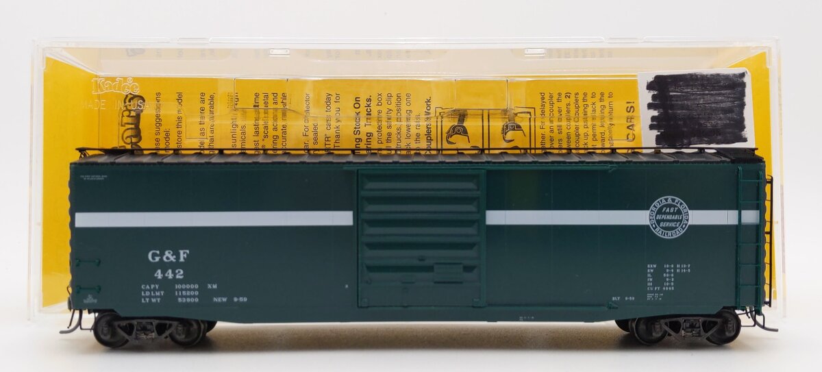 Kadee 6115 HO Georgia & Florida 50' PS-1 Boxcar #442 EX/Box
