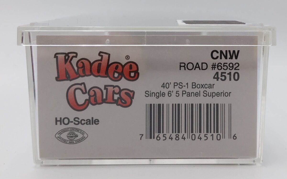 Kadee 4510 HO Chicago North Western 40' PS-1 Boxcar #6592 EX/Box