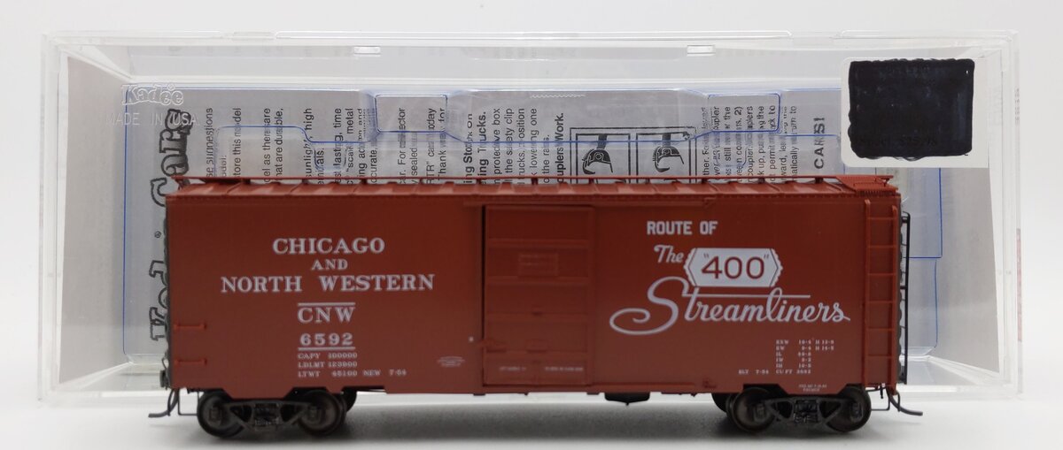 Kadee 4510 HO Chicago North Western 40' PS-1 Boxcar #6592 EX/Box
