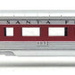 Model Power N Scale 3032 Santa Fe 75' Streamline Coach Passenger Car LN/Box