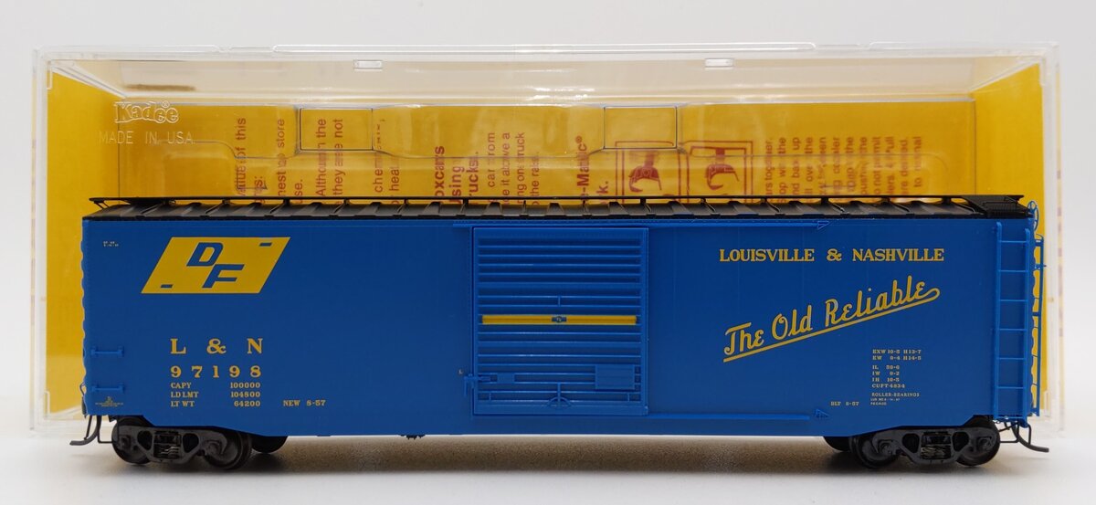 Kadee 6014 HO Scale Louisville & Nashville 50' PS-1 Boxcar #97198 EX/Box