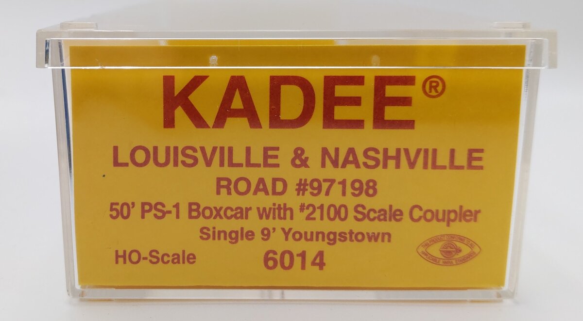 Kadee 6014 HO Scale Louisville & Nashville 50' PS-1 Boxcar #97198 EX/Box