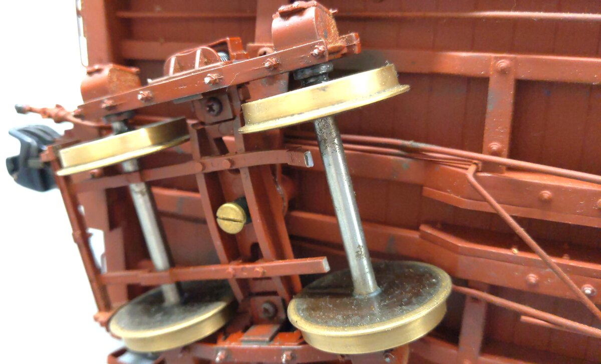 AMS AM31-180 Narrow Gauge Box Car - SC & RR #401 - Metal Wheels/Box