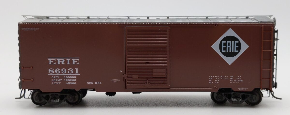 Kadee 4907 HO Scale Erie 40' PS-1 Boxcar #86931 EX/Box