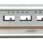 Con-Cor 0001-040016 N Scale Santa Fe smoothside Coach Car LN/Box