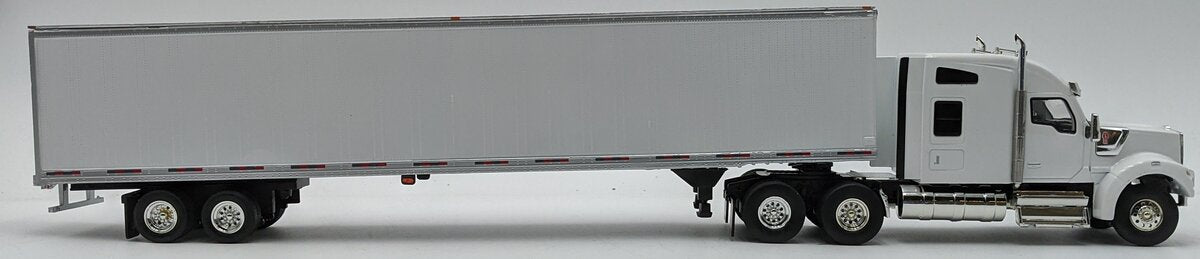 Tonkin 1:50 Diecast Kenworth W900L Tractor w/Box Van Trailer VG/Box